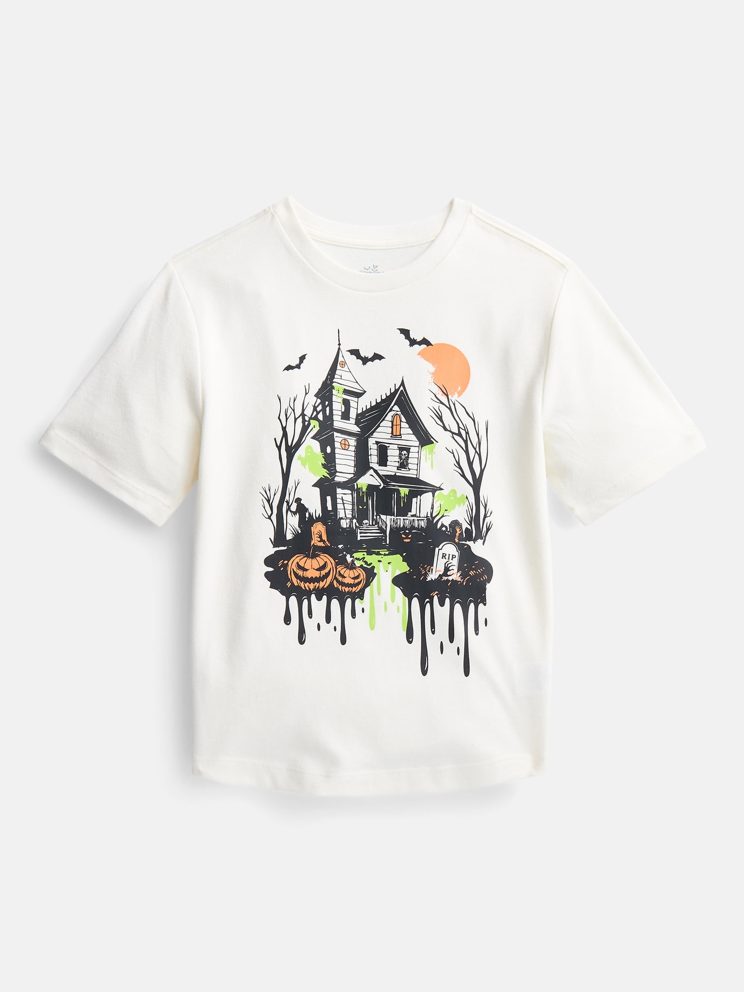 Halloween Boys Graphic Tee with Short Sleeves from Way to Celebrate, Sizes 4-18 & Husky