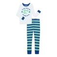 thumbnail image 1 of Way to Celebrate Boys Cotton Snug-Fit Top and Pants Snug Fit Pajama Set, 2-Piece, Sizes 4-10, 1 of 3