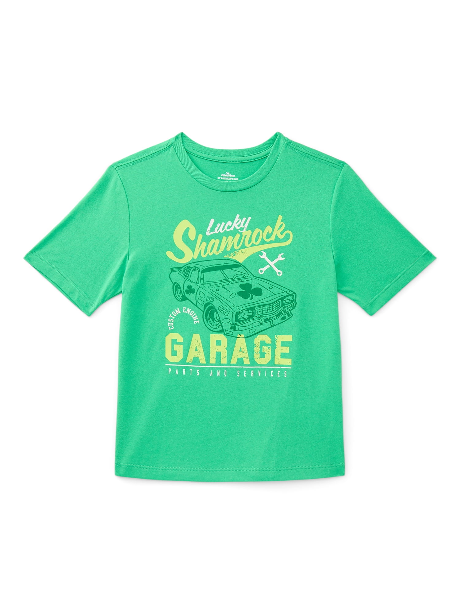 St. Patrick’s Day Boys Graphic Tee from Way to Celebrate, Sizes 4-18 & Husky