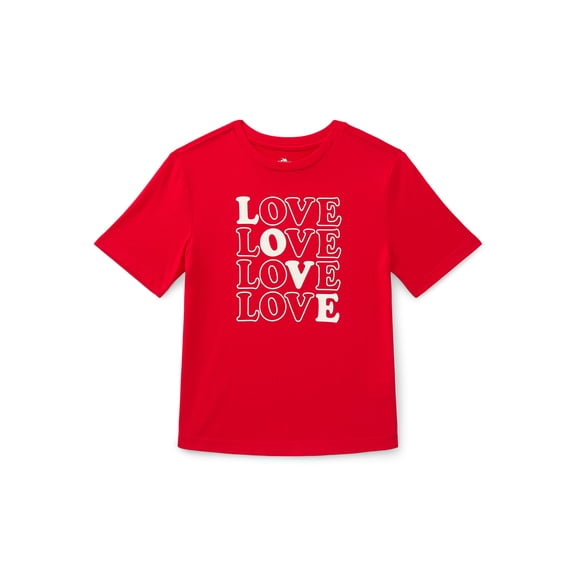 Valentine's Day Boys Graphic Tee from Way to Celebrate, Sizes 4-18 & Husky