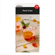 Plastic Party Cups, Clear, 8.79 fl oz, 36 Count, by Way To Celebrate