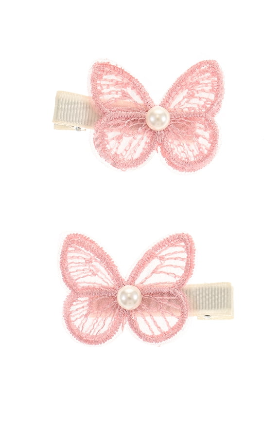 Easter Butterfly Hair Clips, 1 Pair