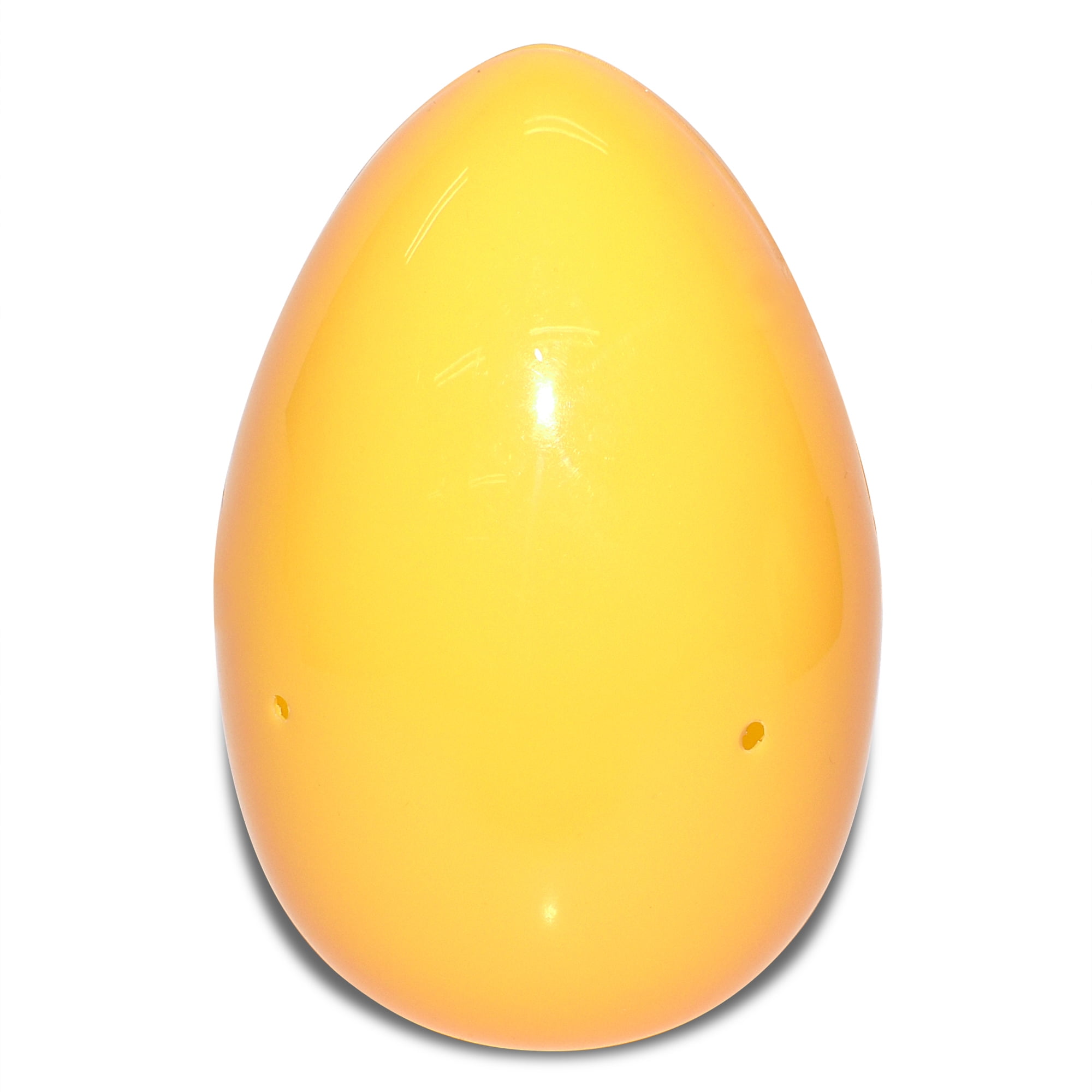 Way to Celebrate Easter Large Plastic Egg Container Yellow 1 Piece/Pack