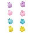 thumbnail image 1 of Way to Celebrate Easter Multi-colored Mini Claw Clips, 8 Pieces, 1 of 4