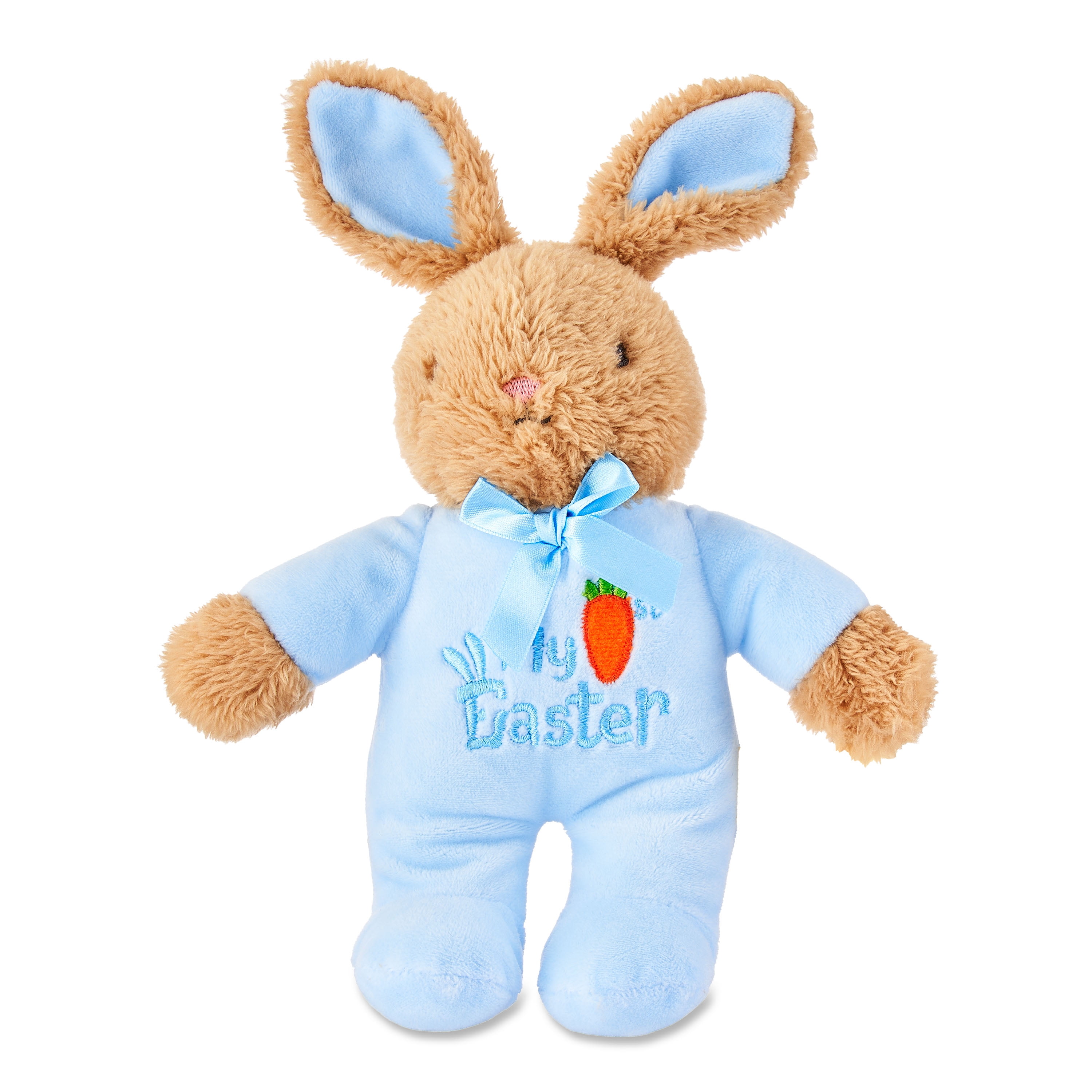 "Way to Celebrate! Easter My 1st Easter Plush Toy, Blue Bunny