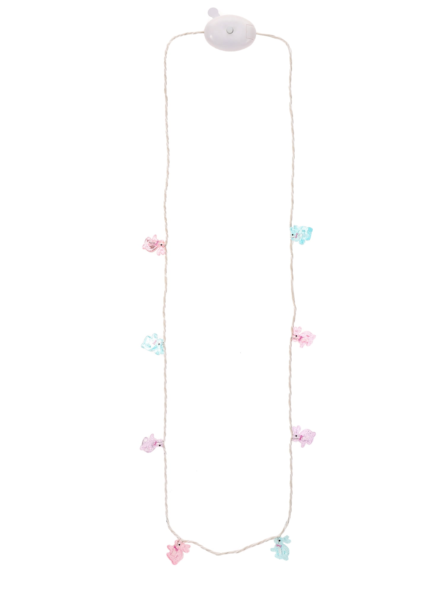 Way to Celebrate Easter Pink Bunny Light-up Necklace, 1 Piece