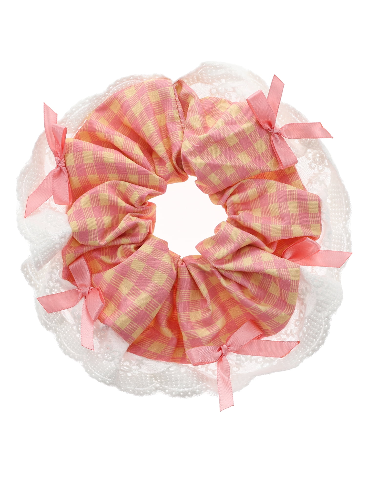 Way to Celebrate Easter Pink and Yellow Hair Scrunchie, 1 Piece