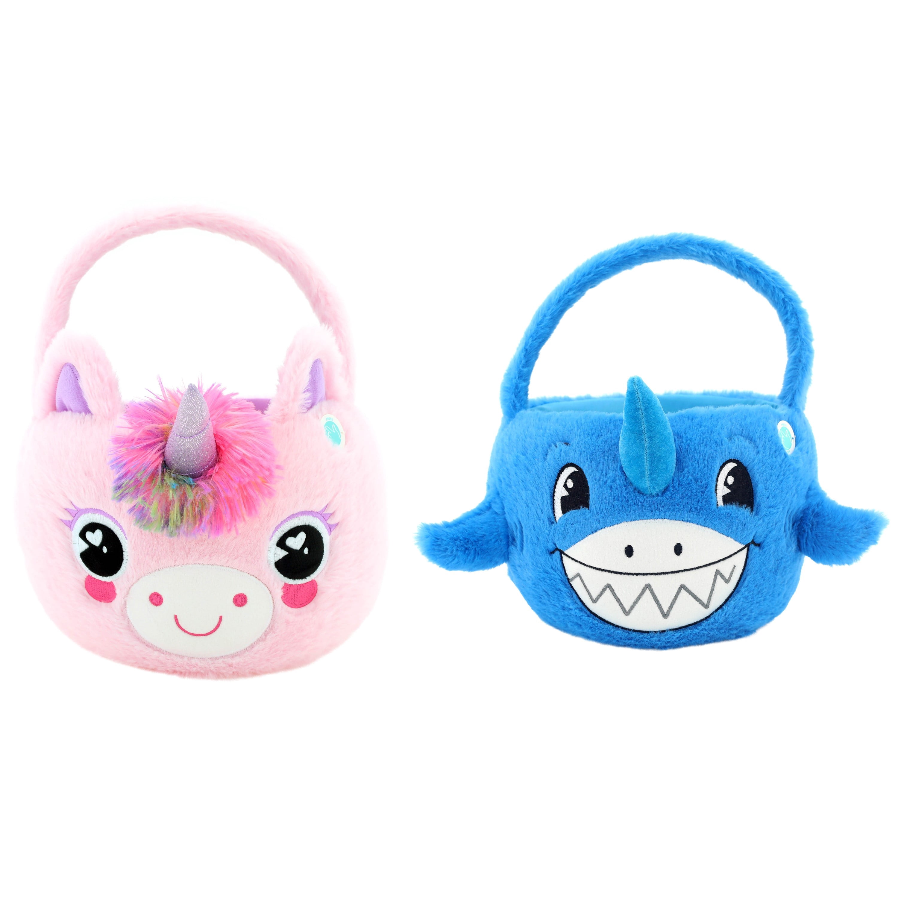 "Way to Celebrate! Easter Plush Light Up Easter Basket"