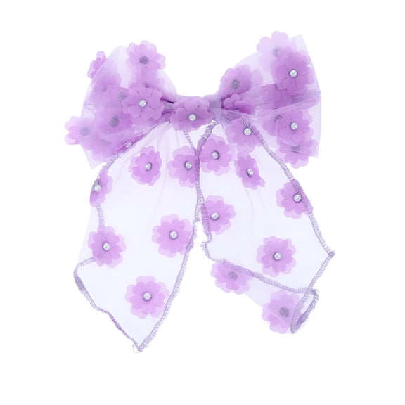 Way to Celebrate Easter Purple Hair Bow, 1 Piece