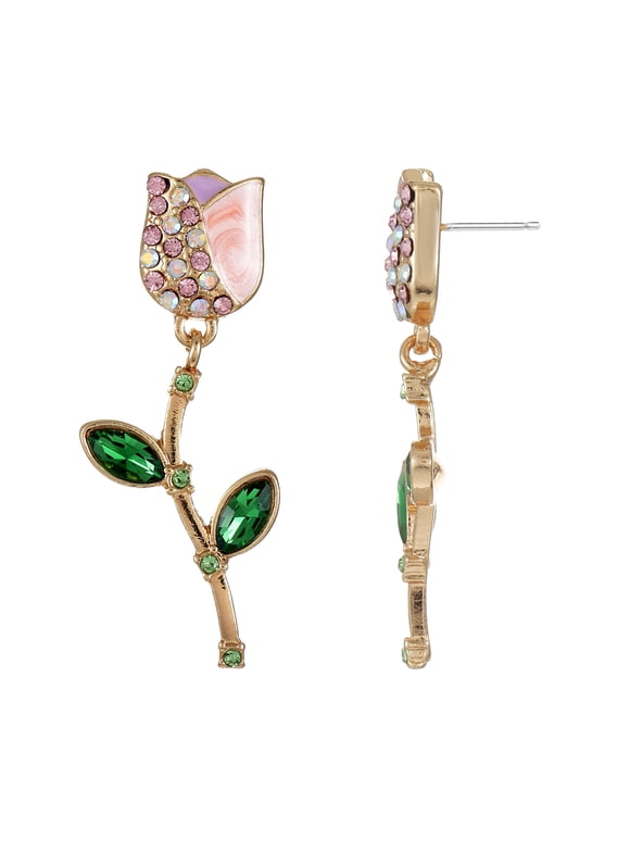 Easter Tulip Drop Earrings
