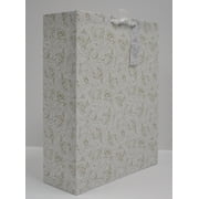 Way to Celebrate Everyday Super Jumbo Paper Gift Bag, Gold Roses, 14.5" x 5" x 17.5"