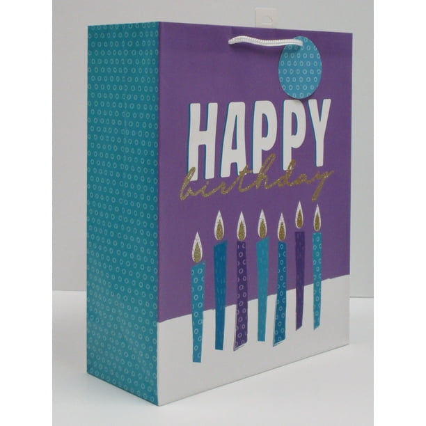 Way to Celebrate Extra Large Birthday Paper Gift Bag, Happy Birthday