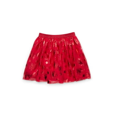 Way to Celebrate! Girls Americana Mesh Skirt, Sizes 4-18