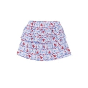 Girls Americana Tiered Skirt, Sizes 4-18
