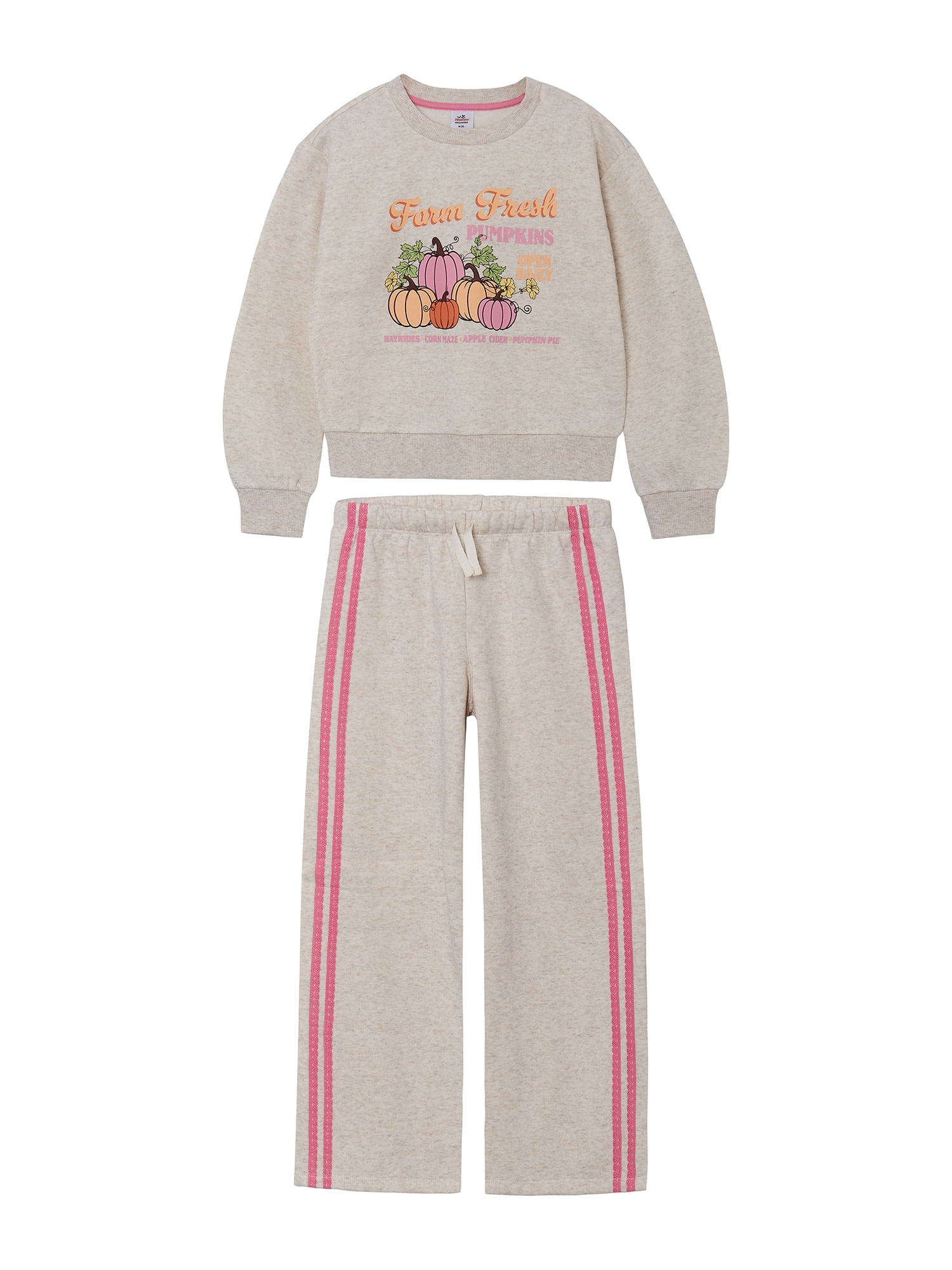 Way to Celebrate Girls Fleece Top and Pant, Sizes 4-18