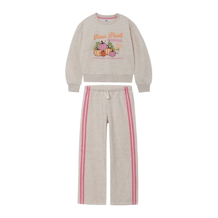 Way To Celebrate Girls Fleece Top and Pant, Sizes 4-18