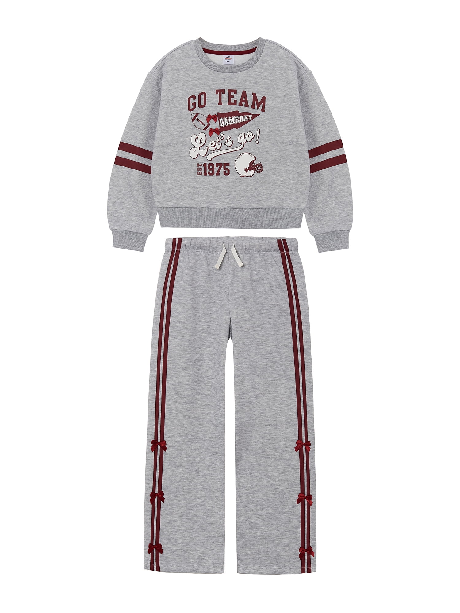 Way to Celebrate Girls Fleece Top and Pant, Sizes 4-18