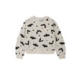thumbnail image 1 of Way to Celebrate Girls Halloween Fleece Sweatshirt, Sizes 4-18, 1 of 5