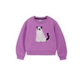 thumbnail image 1 of Way to Celebrate Girls Halloween Fleece Sweatshirt, Sizes 4-18, 1 of 6