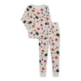 thumbnail image 1 of Way to Celebrate Girls Halloween Long Sleeve Top and Pants Tight Fit Pajama Set, 2-Piece, Sizes 4-10, 1 of 3