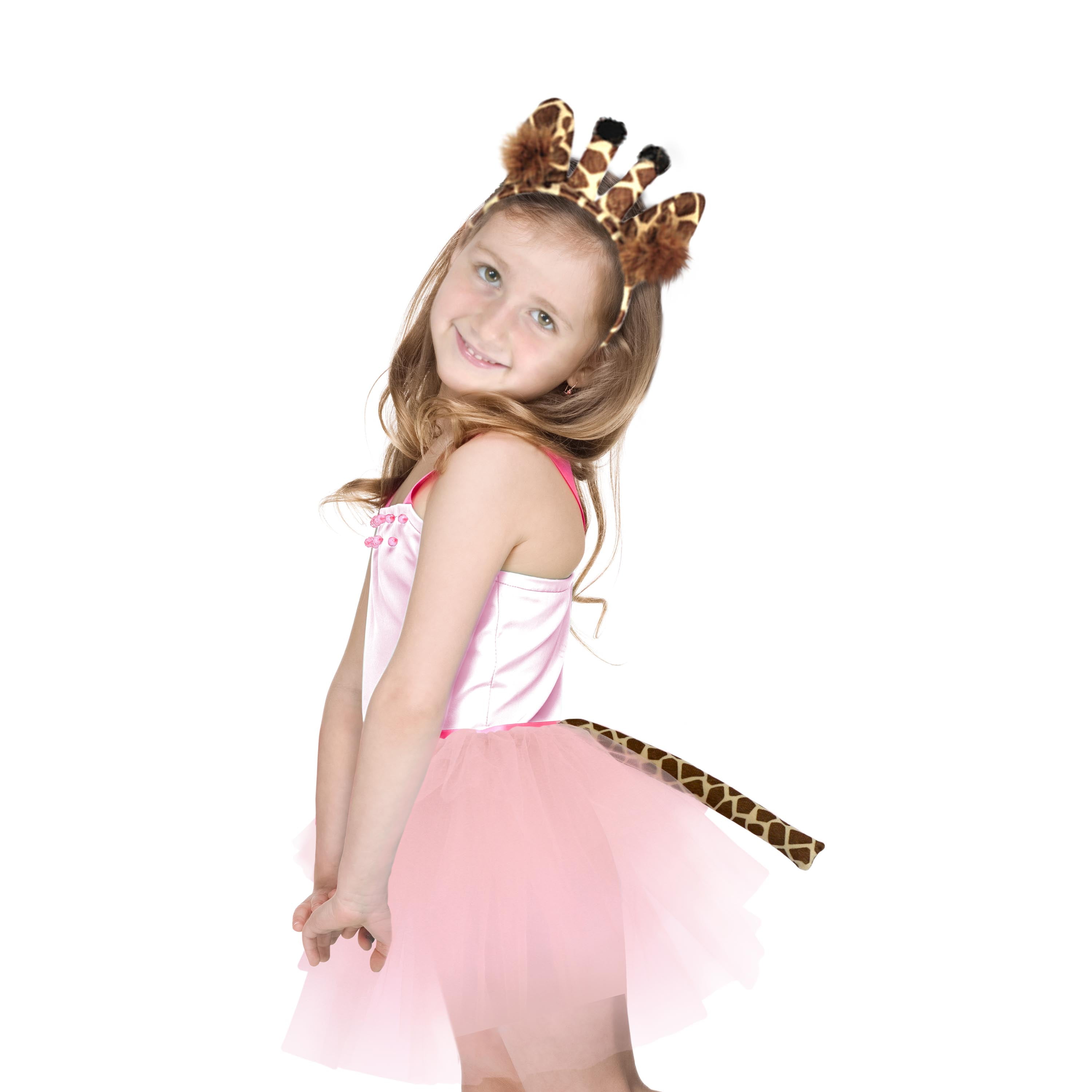 Way to Celebrate! Girls Halloween Tutu Set-Giraffe Set of 2