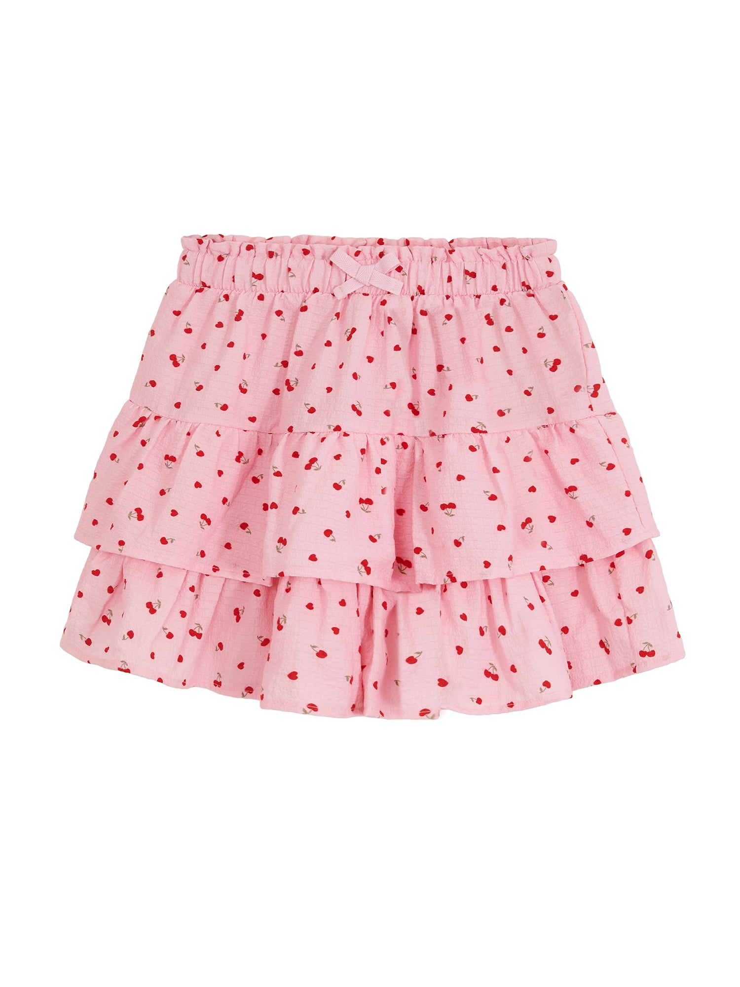 Way to Celebrate Girls' Valentine's Day Tiered Skirt, Sizes 4-18 & Plus