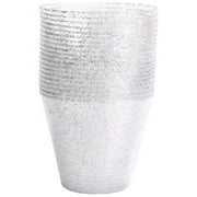 Way to Celebrate Glitter Infused Disposable Party Cups - 8.79 oz, 20 Ct