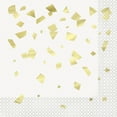 thumbnail image 1 of Way to Celebrate! Gold Terrazzo Paper Luncheon Napkins, 6.5in, 16ct, 1 of 4