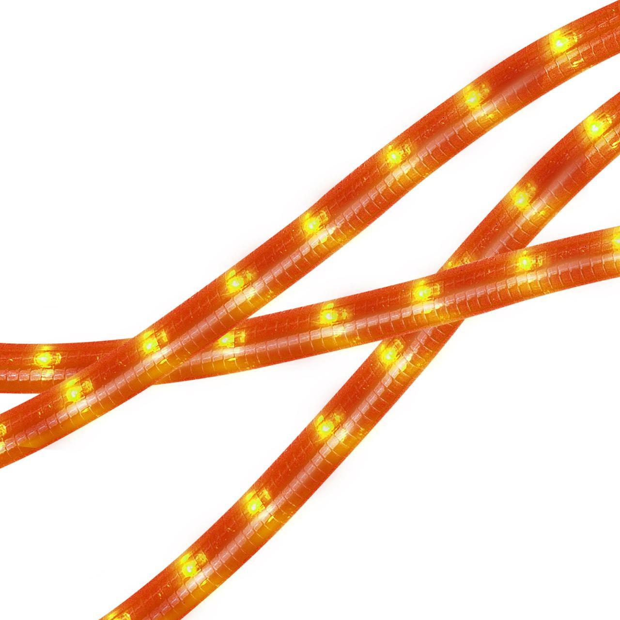 Halloween Indoor/Outdoor Orange Rope Lights, 30', by Way To Celebrate
