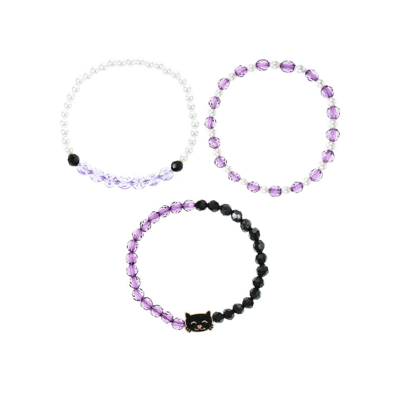 Way to Celebrate Halloween Beaded Stretch Bracelet Set, Pieces - Main Image