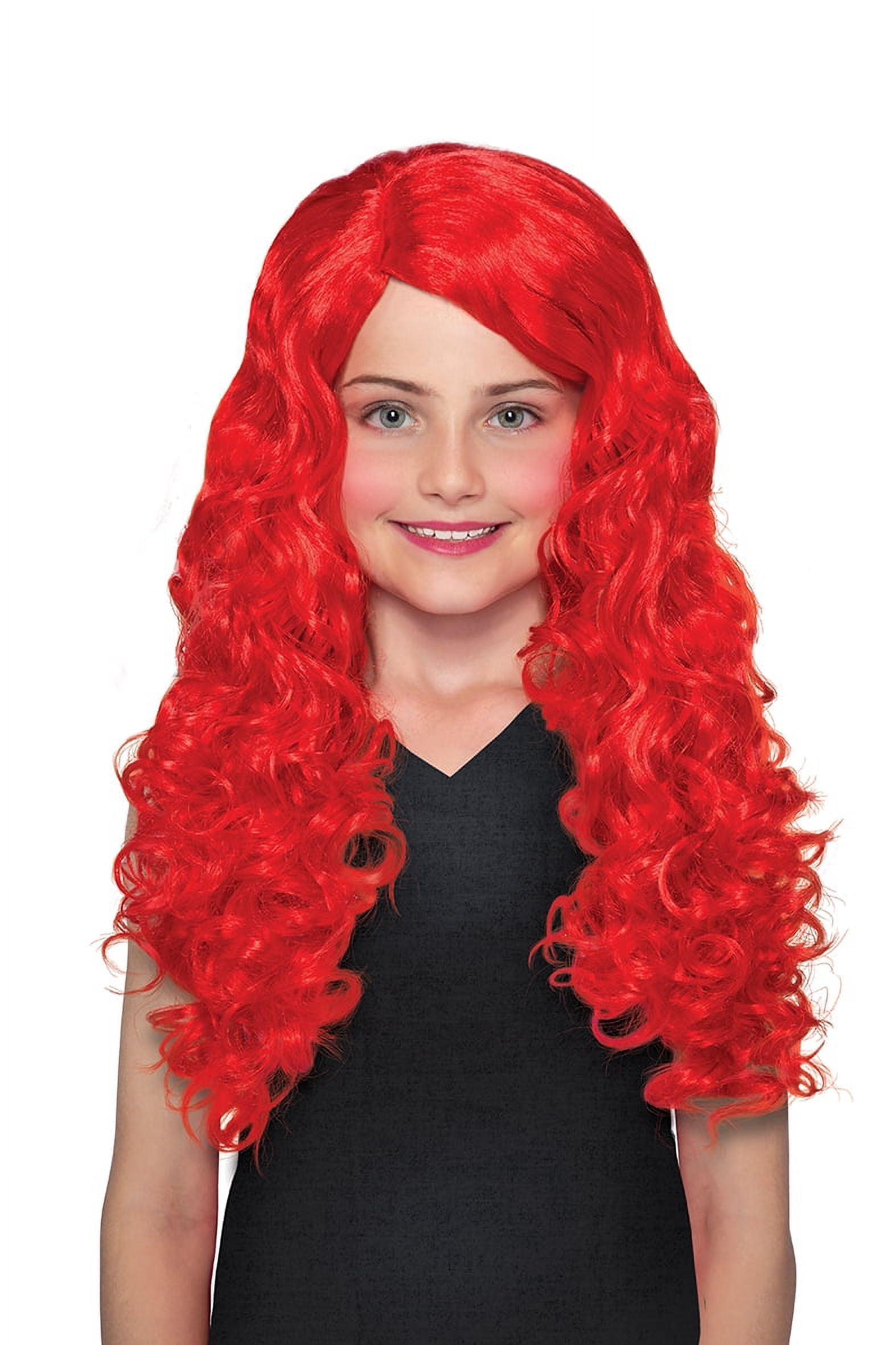 Childs red wig deals
