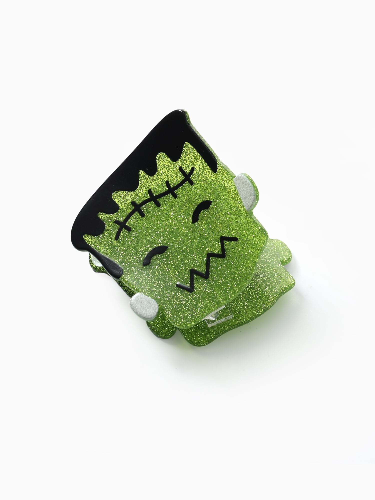 Way to Celebrate Halloween Frankenstein's Monster Claw Clip for Women, Multicolor, 1 Piece
