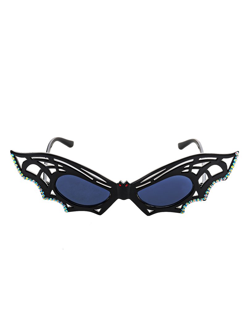 Way to Celebrate Halloween Novelty Glasses, Black Bat, 1  display picture 1