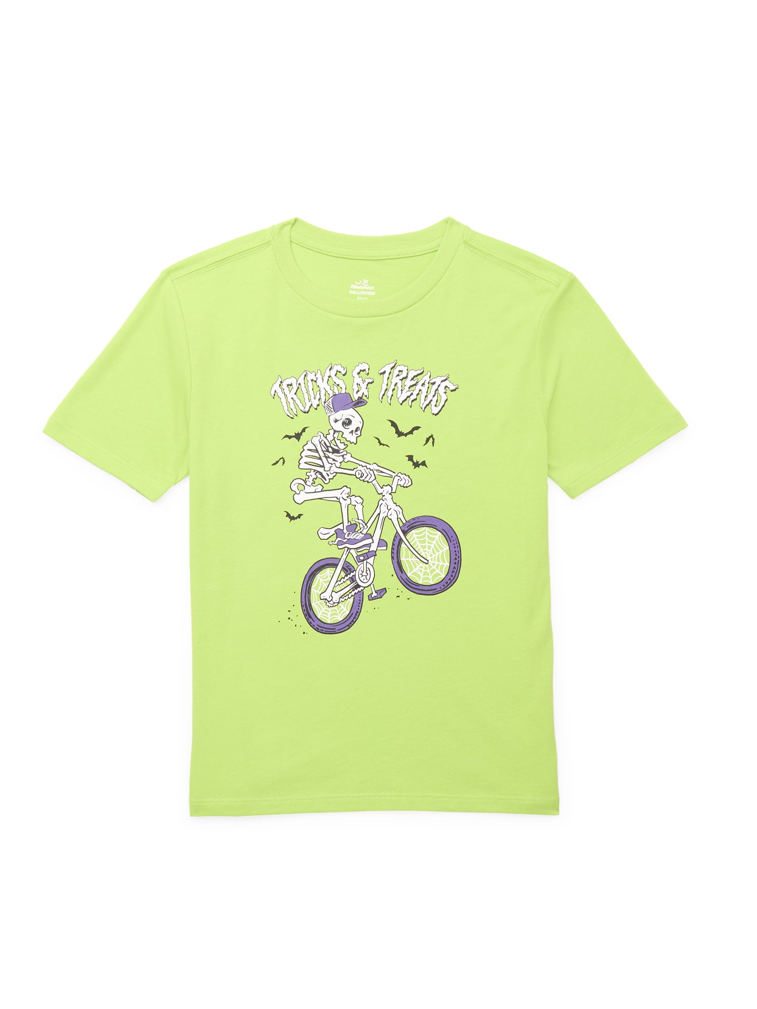 Way to Celebrate Boys Halloween T-Shirt, Sizes 4-18