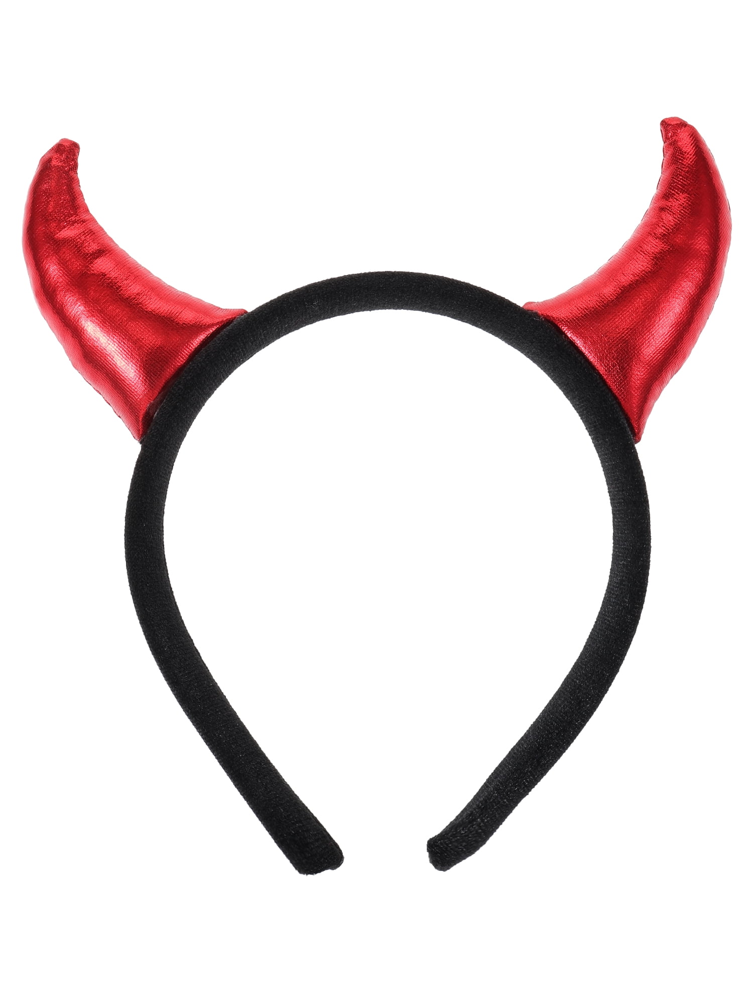 Way To Celebrate Halloween Women's Devil Horns Headband, Red