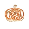 thumbnail image 1 of Way to Celebrate Halloween Women's Gold Metal Jack-O-Lantern Claw Clip, Multicolor, 1 Piece, 1 of 4