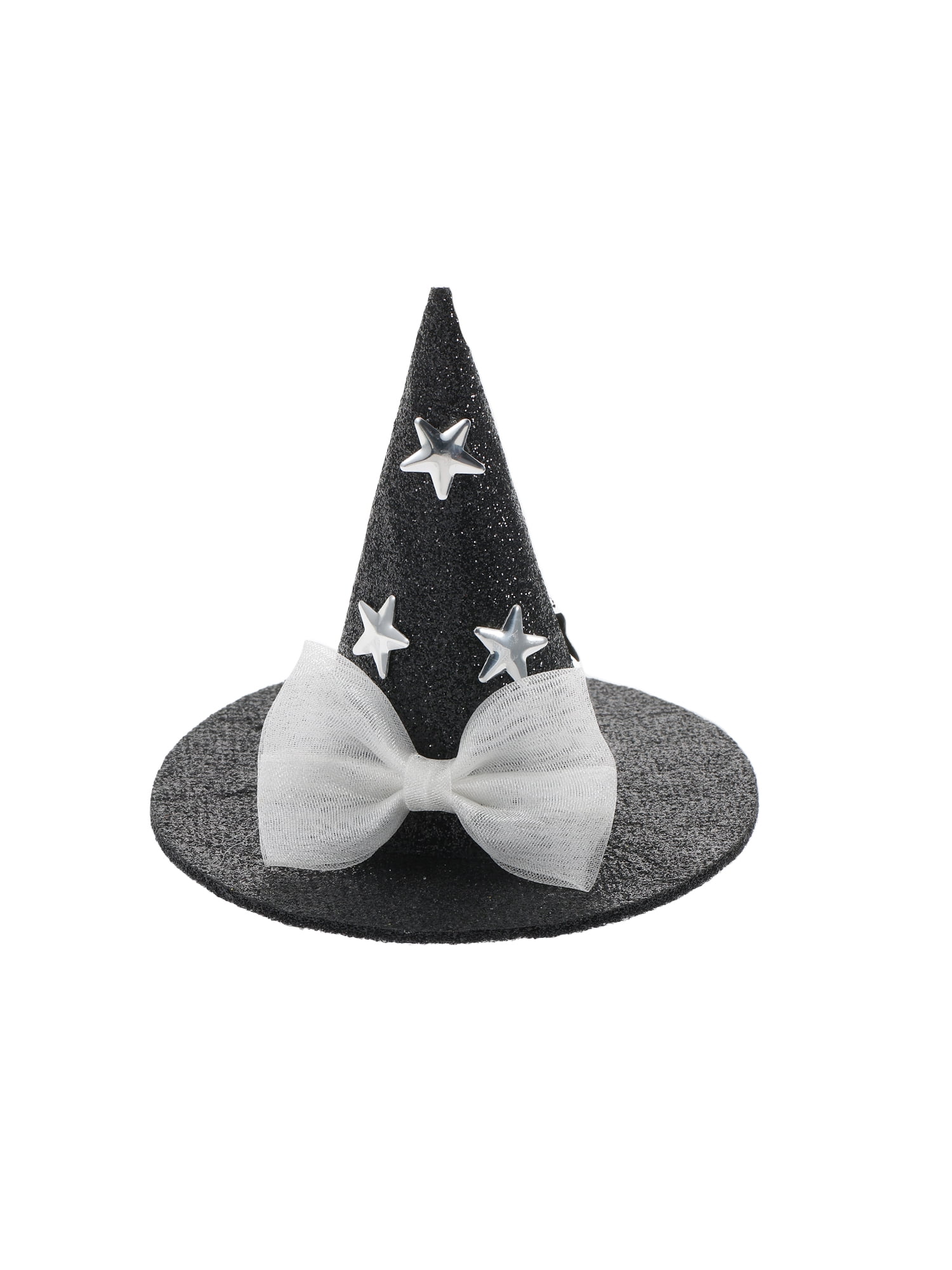 Way to Celebrate Halloween Women's Mini Witch Hat Hair Clip, Multicolor, 1 Piece, Alligator Hair Clip
