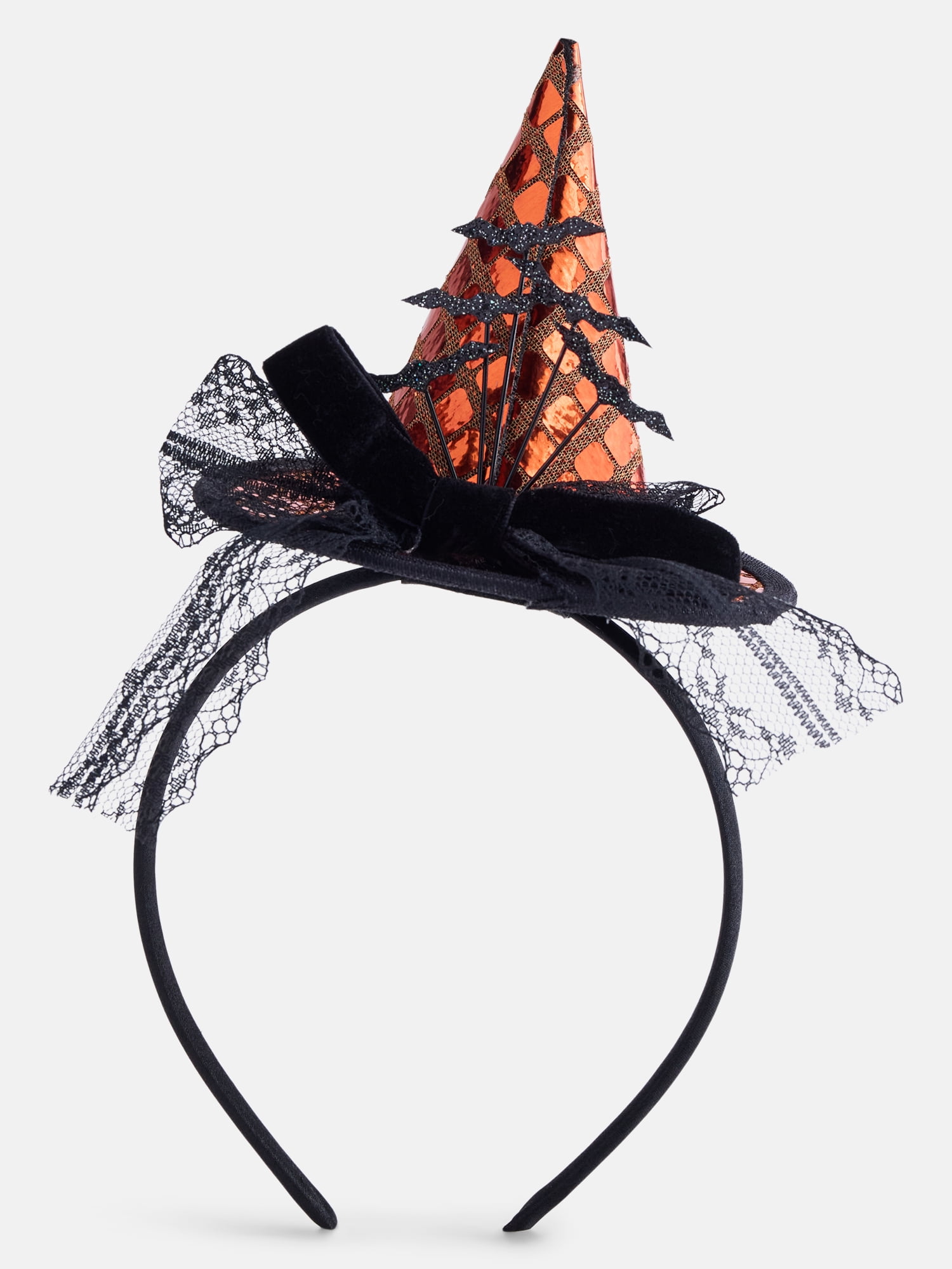 Way To Celebrate Halloween Women's Embellished Witch Hat Headband
