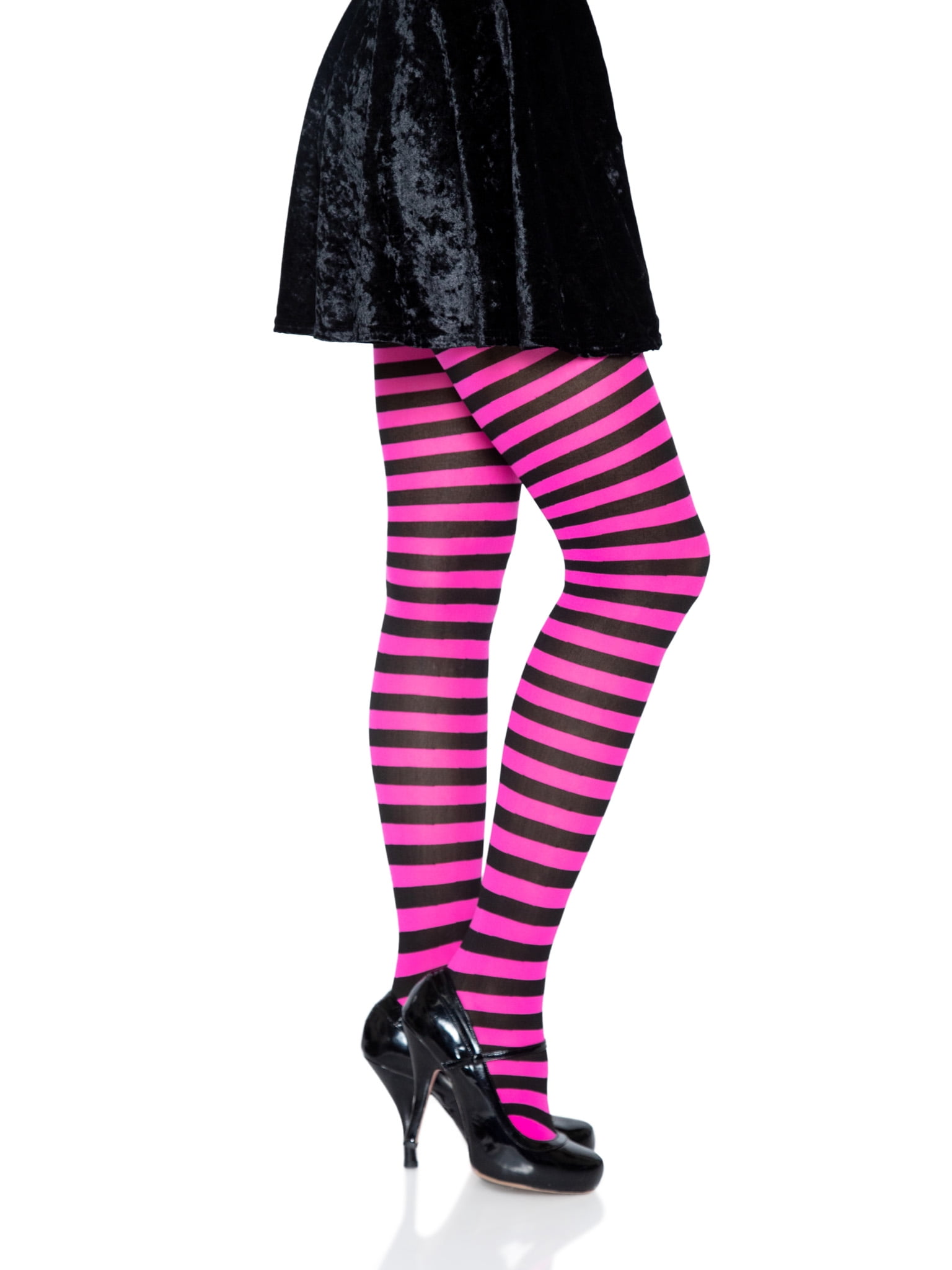 Way to Celebrate Halloween Women's Striped Tights