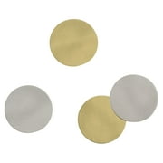 Way to Celebrate! Jumbo Silver & Gold Foil Confetti, 3oz.
