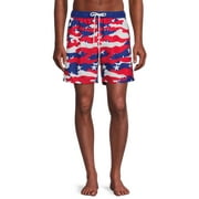 Way to Celebrate Men's Americana Swim Trunks, Sizes S-3XL