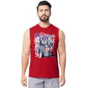 Way to Celebrate Men's & Big Men's 4th of July Americana Graphic Muscle Tank, Sizes S-5XL