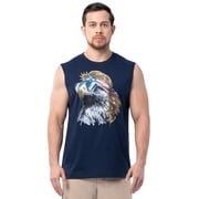 Men's 4th of July Americana Graphic Muscle Shirt Tank Top, Sizes XS-5XL