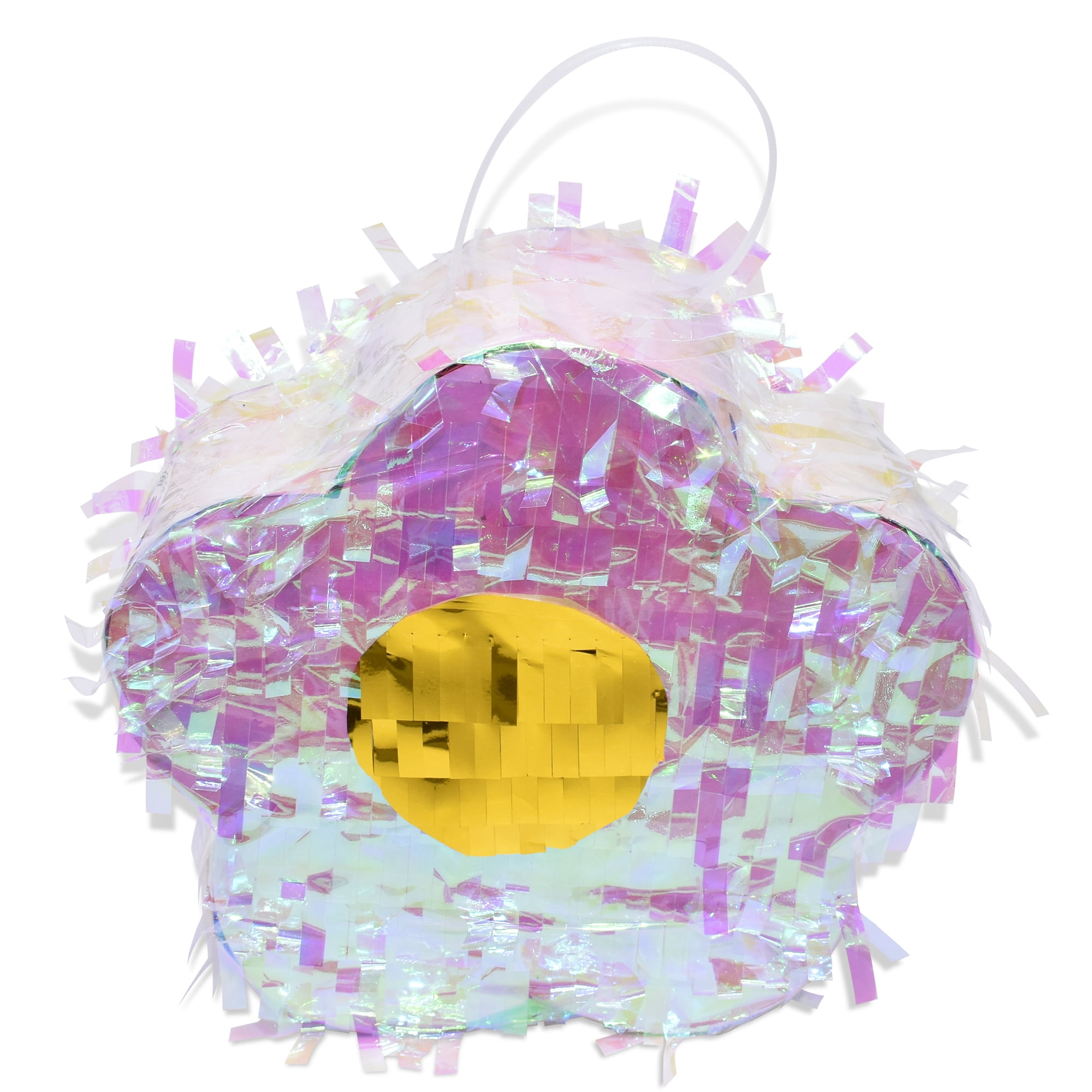 Way To Celebrate Mini Foil Daisy Pinata, Multicolor