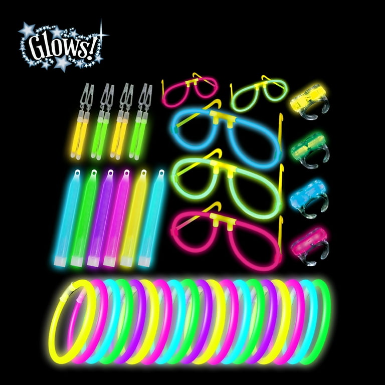 Way to Celebrate Multicolor Glow Jumbo Pack Party Favors 80