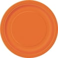 thumbnail image 1 of Way to Celebrate! Orange Paper Dinner Plates, 9in 20ct, 1 of 3