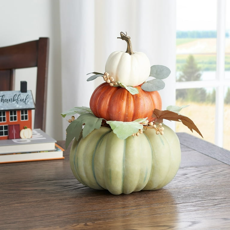 Pumpkin deals stack decor