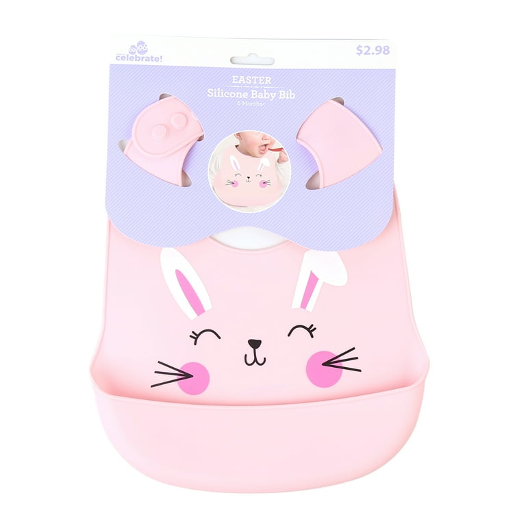 Pink 2024 baby bibs