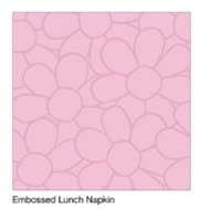 Way to Celebrate! Pink Retro Daisy Paper Luncheon Napkins, 6.5in, 16ct