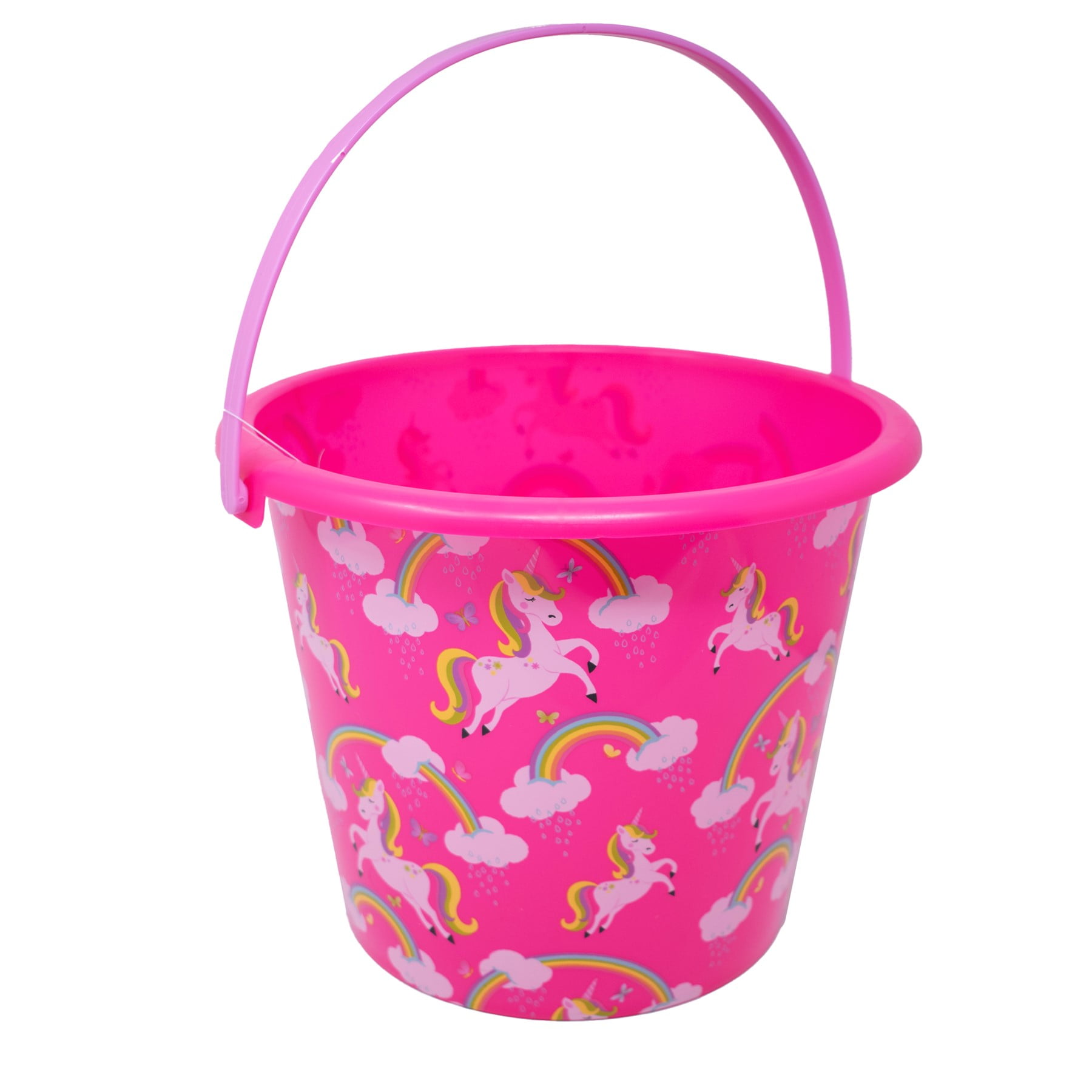 Way to Celebrate Pink Unicorn Jumbo Plastic Easter Bucket